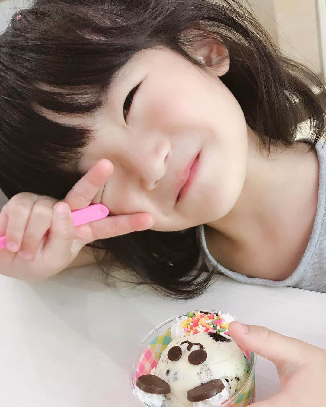 大友愛さんのインスタグラム写真 - (大友愛Instagram)「今日は イーアスつくばへ  有り余る体力を👦🏻👧🏻👧🏻発散して頂きたくべく行って参りました🚲💨 3時間 ナムコランドで遊んで〜 丸亀さんでうどんを食べ サーティワンでアイスを食べるとゆー なんて贅沢なフルコース🥳🥳🥳 満足👦🏻👧🏻👧🏻👍 #秋本family #秋本kids #心之介とこころと愛心#兄妹#4人のmama#子育て奮闘中 @shin_life0617」9月1日 19時53分 - ai_dayooon