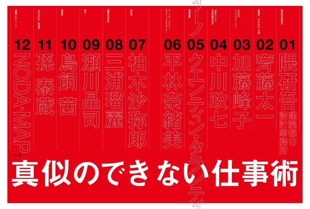 ブルータスさんのインスタグラム写真 - (ブルータスInstagram)「【仕事術★明日9月2日発売】隈研吾、中川政七、平林奈緒美、クエンティン・タランティーノ、三浦瑠麗、瀬川晶司、加藤峰子、柚木沙弥郎、野田秀樹……。成功する人に3つのルールを聞いてきた。新時代の「真似のできない仕事術」明日9月2日発売！  #ブルータス #brutus #仕事術 #働き方」9月1日 20時01分 - brutusmag