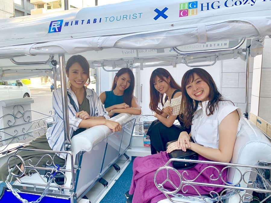 のインスタグラム：「大阪へ女子旅🚅✨✨初めて民泊施設を利用して女子ゴルフ旅行に行ってきました⛳️本当すっごく楽しかったなぁ💖4人の女子旅が民旅ツーリスト×GDOスペシャルムービーで公開されてるので是非観て下さーい(*´꒳`*)❤️ #民旅ツーリスト#gdo#女子旅#ゴルフ旅行#トゥクトゥク#ゴルフ女子会#大阪#大阪旅行#民旅#民泊#パジャマ#パジャマ女子会#ゴルフ女子#グリコ#golfgirl#golf -------------------------------- サイト(https://www.golfdigest.co.jp/special/mintabi-tourist/)」