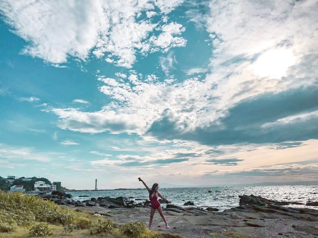 宏実のインスタグラム：「BEAUTIFUL DAY at 🏖  filtered by @haneypresets #haneypresets of @haney8859」