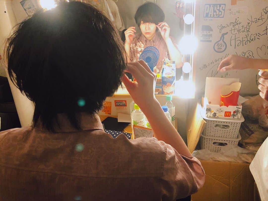 らいるのインスタグラム：「まろぴわんまん ありがとうございました 彼の歌はやっぱり良い」