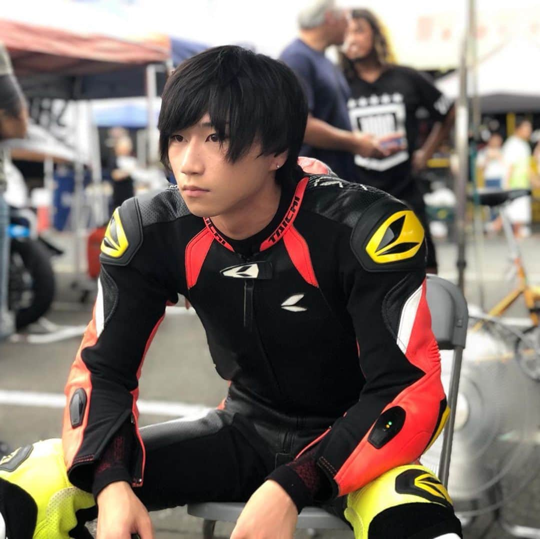 みやゆうのインスタグラム：「筑波ロードレース選手権 第3戦 - どうやって帰ってきて、ご飯を食べたのか分からない。気がついたら床に倒れてた。」