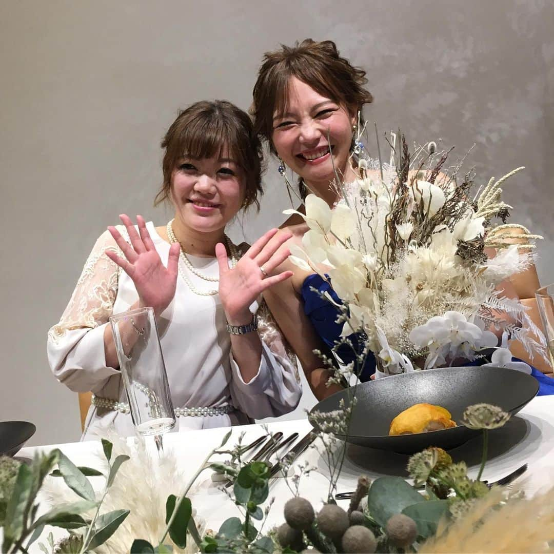 ゆみみさんのインスタグラム写真 - (ゆみみInstagram)「だいぶ前になってしまうけどステキな結婚式だった。 @k_satoko0926 @k.m12.25 @maako109 @nukazukemiho0320 @yurikamaeda」9月1日 22時34分 - yumimi76