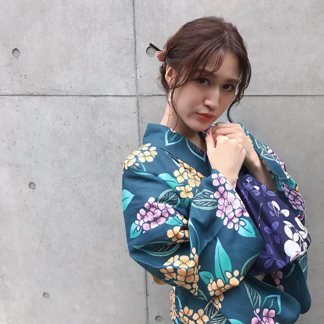 後藤夕貴のインスタグラム：「💜💙💚ㅤ」