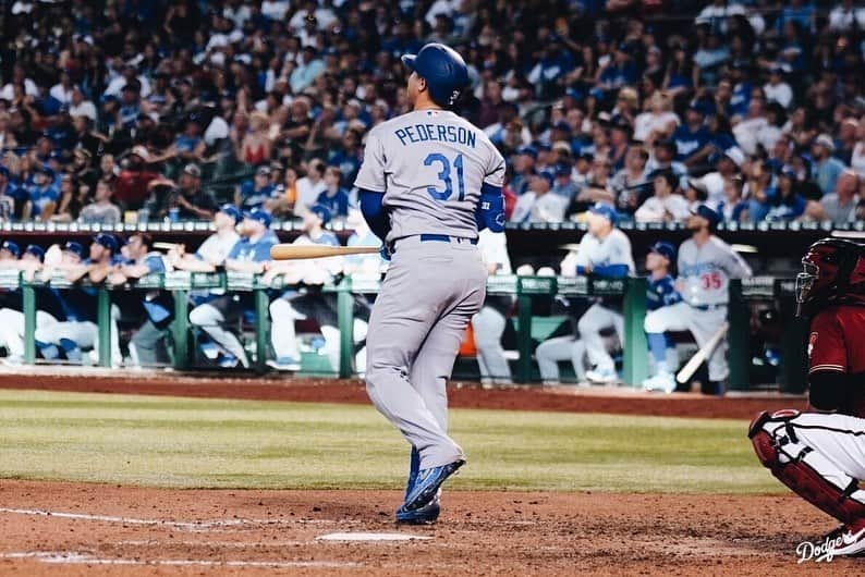 Los Angeles Dodgersさんのインスタグラム写真 - (Los Angeles DodgersInstagram)「454 FEET?! YOU LIKE THAT?! WOW, @yungjoc650.」9月2日 9時01分 - dodgers