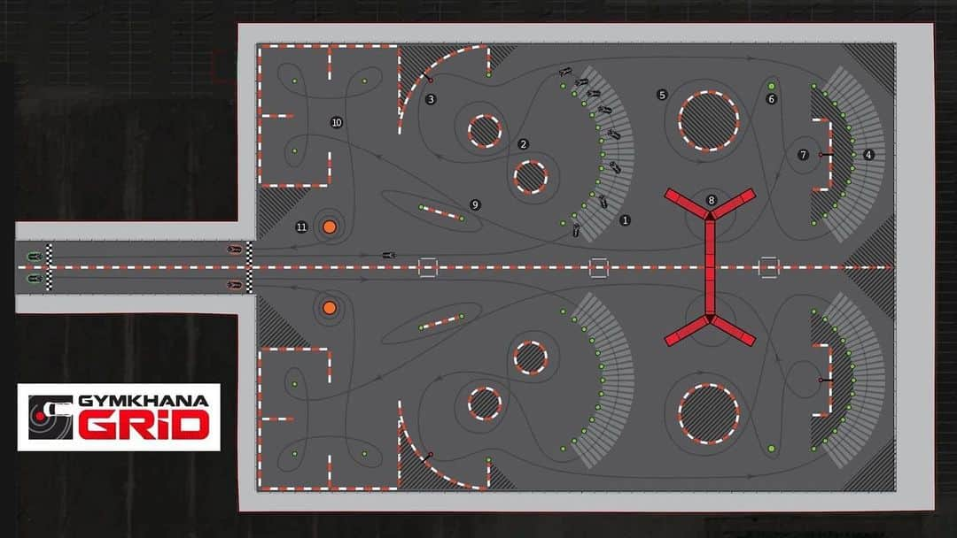 ケン・ブロックさんのインスタグラム写真 - (ケン・ブロックInstagram)「Here it is, the official Gymkhana GRID course for the 2019 World Finals on Saturday in Warsaw, Poland! Be sure to catch the Facebook Live Stream (starts at 10:30 AM Eastern on Saturday). #killalltires #CossieWorldTour」9月2日 1時31分 - kblock43