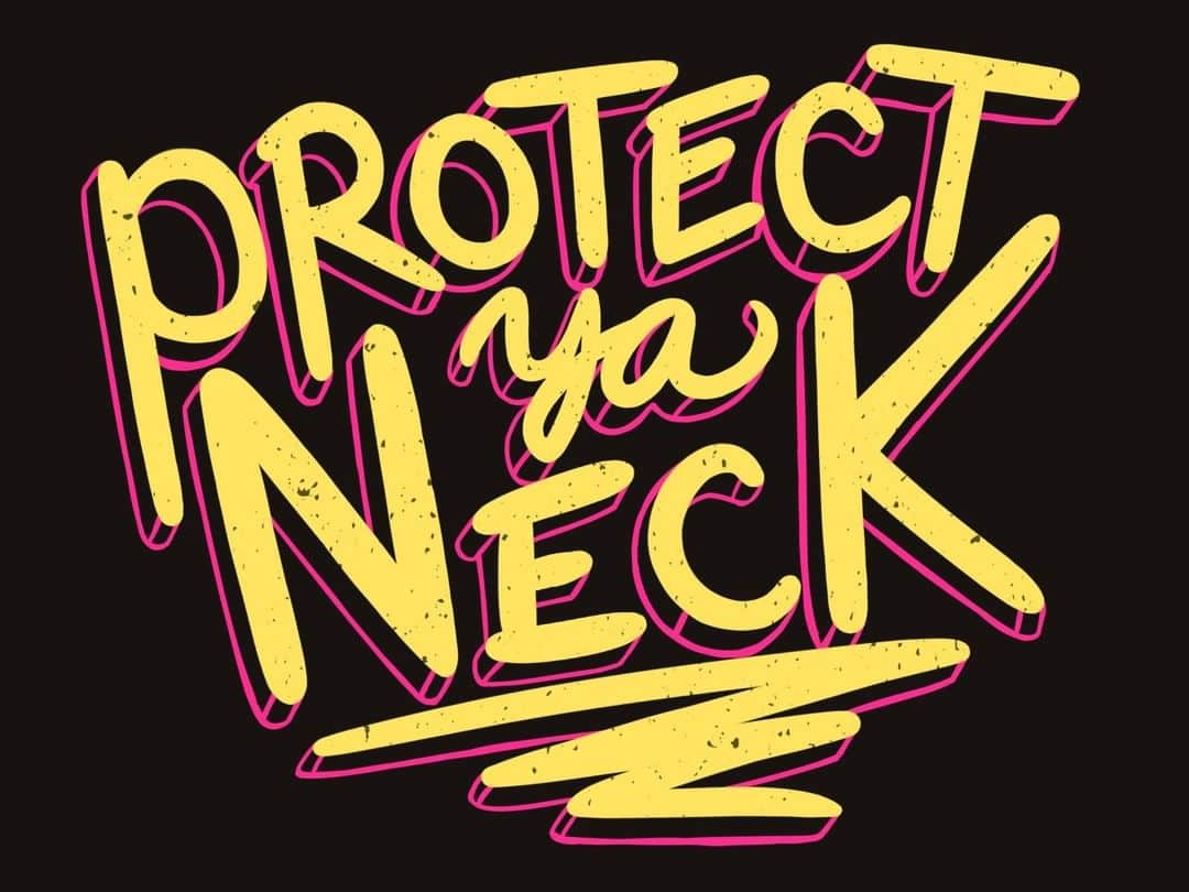 Dribbbleさんのインスタグラム写真 - (DribbbleInstagram)「Protect Ya Neck by @jazzy_okami. Click the link in bio to follow this designer on Dribbble.⠀ ⠀ #dribbble #dribbblers #design #illustration #lettering #enterthewutang」9月2日 1時43分 - dribbble