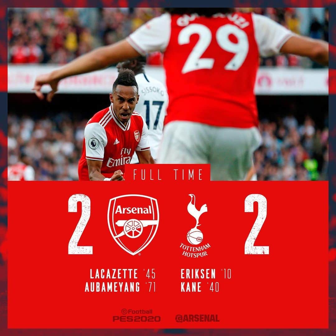 アーセナルFCさんのインスタグラム写真 - (アーセナルFCInstagram)「Fought ‘til the end 🔴 #Arsenal #AFC #COYG #PL #PremierLeague」9月2日 2時34分 - arsenal