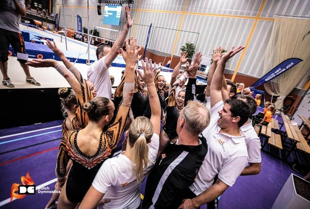 ヴェラ・ファン・ポールさんのインスタグラム写真 - (ヴェラ・ファン・ポールInstagram)「First worlds trials ✅ 🔥 • • • #dutchgymnastics #worldchampionships #stuttgart2019 #thetrials #heerenveen #TeamNL」9月2日 3時31分 - veravanpol