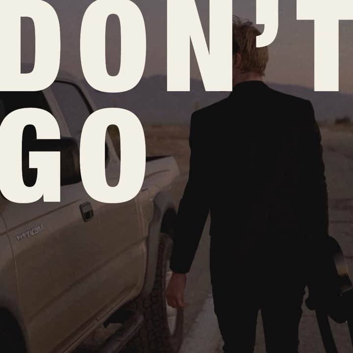 キートン・ストロンバーグのインスタグラム：「Don’t Go Music Video Premieres 12PM PST 09.03.19  LINK IN BIO」