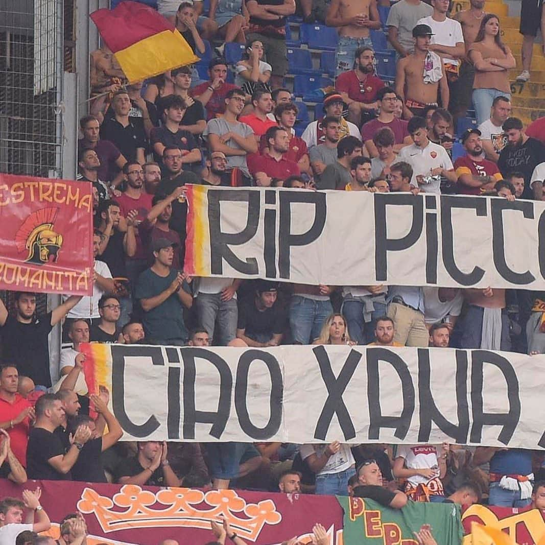 ASローマさんのインスタグラム写真 - (ASローマInstagram)「"Rest in peace little angel... stay strong Luis!" ❤️ ⁣⁣ ⁣⁣ Tributes from #ASRoma fans today in support of former coach Luis Enrique and his family 🌹」9月2日 4時13分 - officialasroma