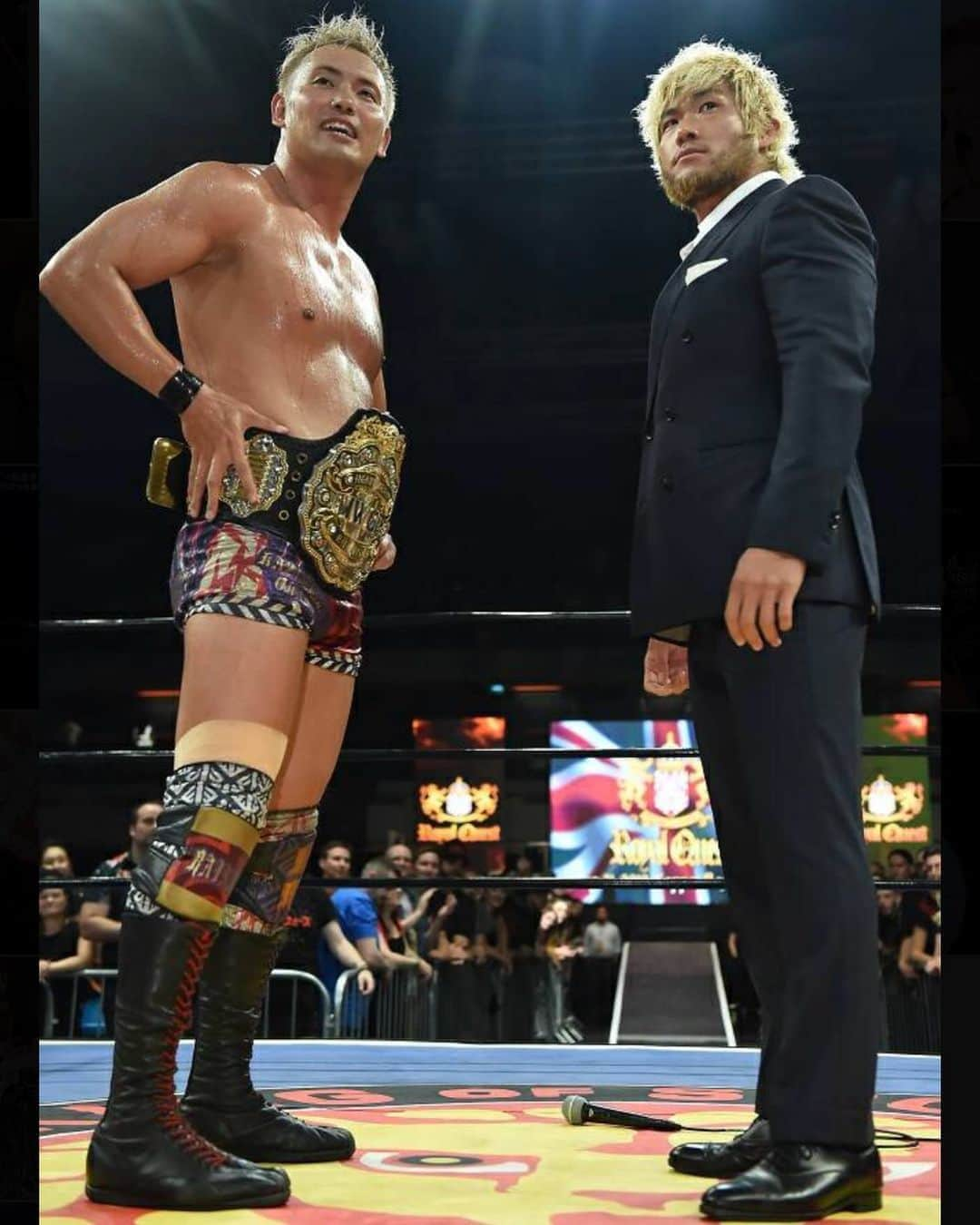 真田聖也さんのインスタグラム写真 - (真田聖也Instagram)「I’ll be IWGP heavyweight Champion.  Thx for coming to #YorkHall #copperboxarena #cockpittheatre  photo by 週プロ  #london #ロンドン #sanada  #seeunexttime」9月2日 4時32分 - seiya_sanada