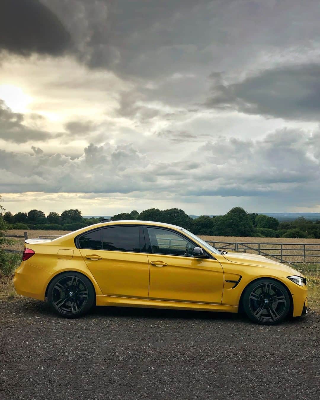 のインスタグラム：「High performance, dawn to dusk to dawn. The BMW M3 Sedan. #TheM3 #BMW #M3 #BMWM #BMWrepost @dubdemand」