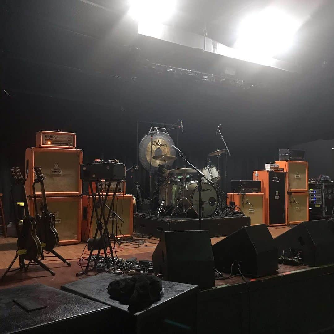 BORISさんのインスタグラム写真 - (BORISInstagram)「Hello Atlanta, do you guys ready to Rock? You must burn you tonight. See you in venue! T #borisdronevil #borisheavyrocks @masquerade_atl @uniform_nyc @thirdmanrecords @orangeamplifiers」9月2日 5時45分 - borisdronevil