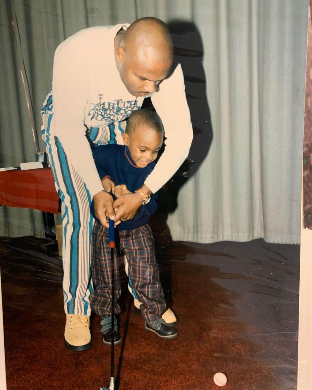 ティム・ハーダウェイ・ジュニアのインスタグラム：「Happy Birthday too not only my Idol, but honestly the most Loving, Caring and Inspirational Father a son could ever ask for!!! Wouldn’t be the Man I am today without you. Love You Pops!」