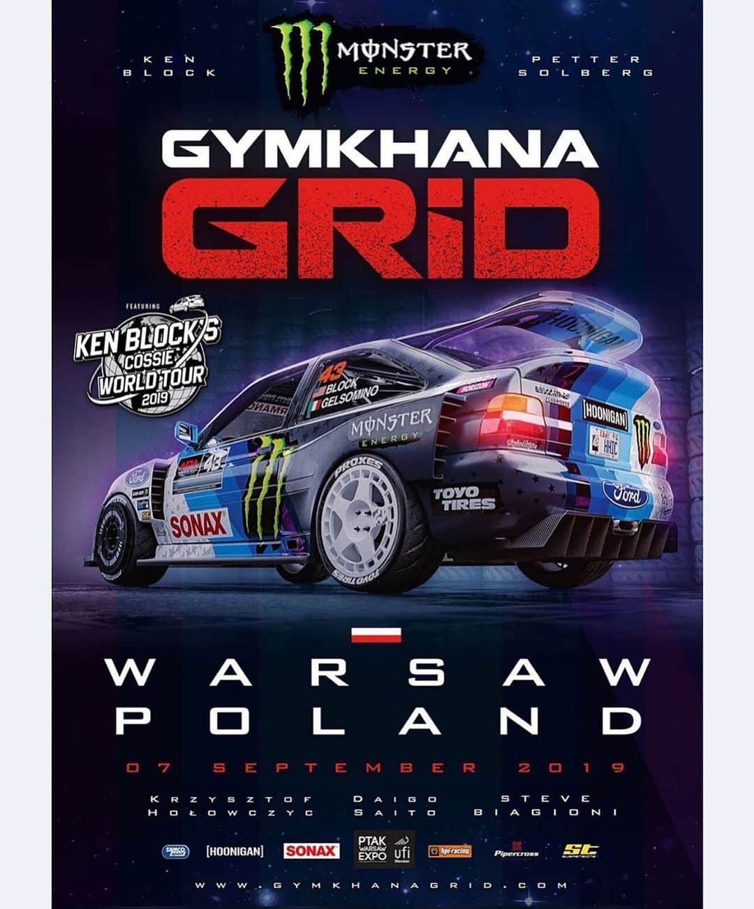 ケン・ブロックさんのインスタグラム写真 - (ケン・ブロックInstagram)「Less than a week till I am in Warsaw, Poland for @GymkhanaGRiD! I’ll be slaying many @ToyoTires in my Ford Escort RS Cossie V2. If you can’t make it to Warsaw, the event will be broadcast live on Facebook. #CossieWorldTour #BlockEscortCossieV2 #GymkhanaGRID」9月2日 7時37分 - kblock43