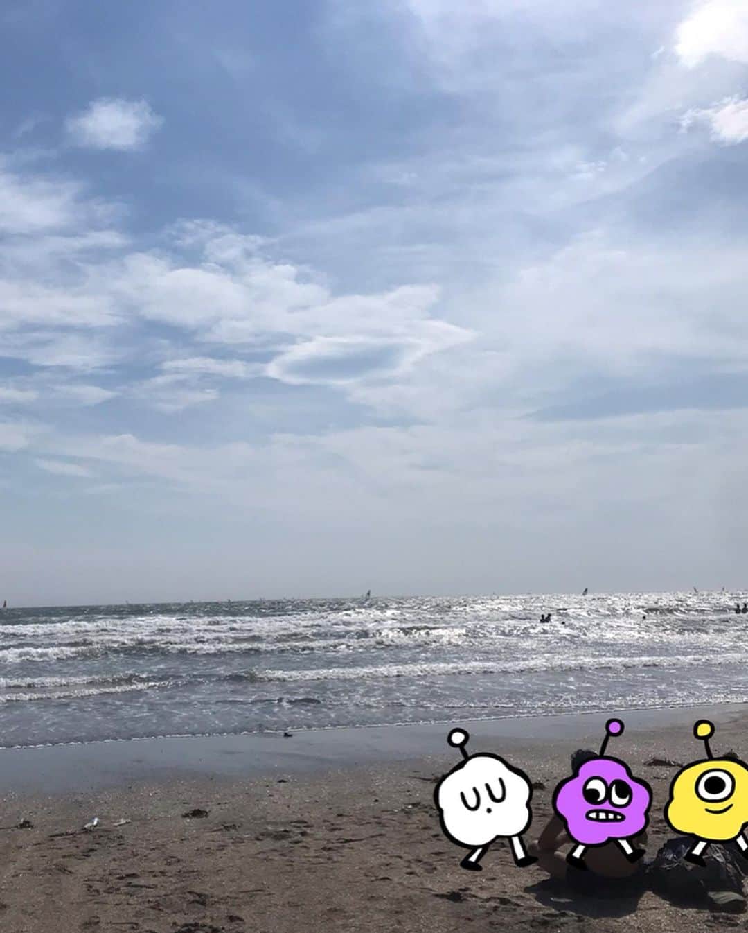 祥子さんのインスタグラム写真 - (祥子Instagram)「🏖 夏の終わりに夏らしい事を👙 プライベートで海に来たのは何年ぶりだろうか🙄 年甲斐にもなく大はしゃぎしてしまった。 うみ…最高っ😎✨ 茜ちゃん、誘ってくれてありがと♡ まだまだ想い出作ろうねー🐶 #海 #sea #海水浴 #休日の過ごし方 #夏の思い出 #summer #2019夏 #off #由比ヶ浜 #happy #smile #thankyou」9月2日 18時38分 - sho_ko.0413