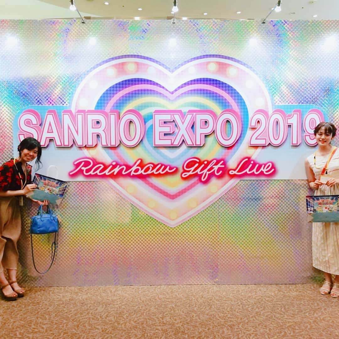 池田裕子さんのインスタグラム写真 - (池田裕子Instagram)「サンリオEXPOにお邪魔してきました〜♥️🧡💛💚💙💜 「可愛い〜！」って半年分言った(笑) コラボ商品もたくさんで目移りしてしまいました〜😍 #サンリオexpo #サンリオexpo2019 #サンリオ #sanrioexpo #sanrio #マイメロディ #シナモロール #ポプテピピック #ヒロアカ」9月2日 18時42分 - kurimushiyoukan