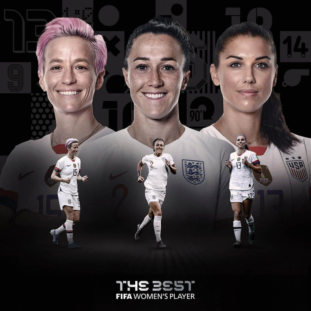 FIFAワールドカップさんのインスタグラム写真 - (FIFAワールドカップInstagram)「The Finalists for #TheBest FIFA Women’s Player Award are: . 🏴󠁧󠁢󠁥󠁮󠁧󠁿 Lucy Bronze 🇺🇸 Alex Morgan 🇺🇸 Megan Rapinoe . ⭐️ Who do you think will win #TheBest?」9月2日 19時35分 - fifaworldcup