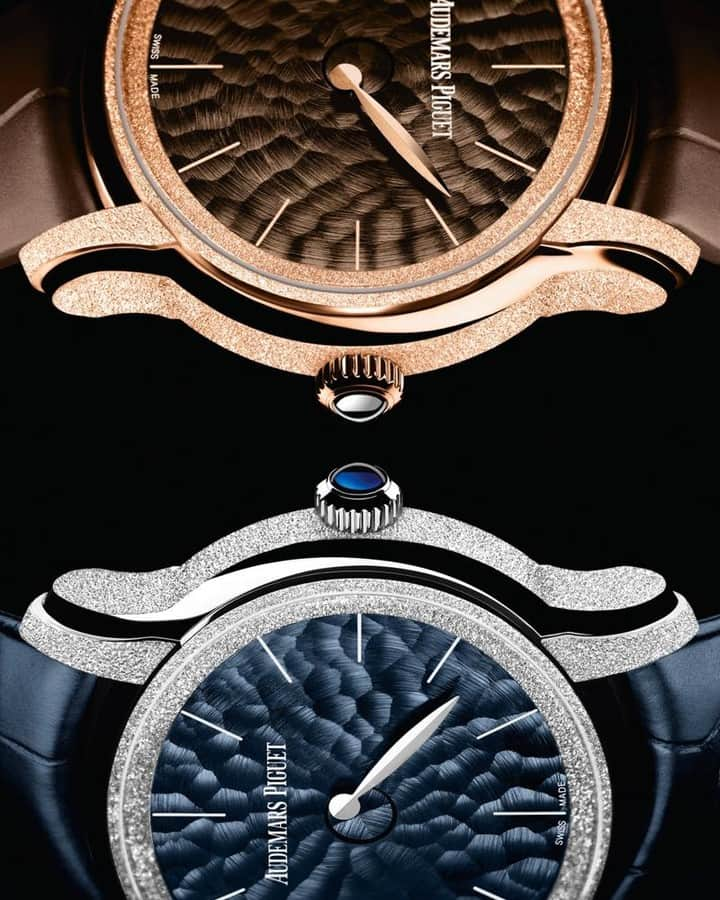 オーデマ・ピゲさんのインスタグラム写真 - (オーデマ・ピゲInstagram)「Set your own tempo with the new #Millenary #FrostedGold Philosophique.  Its single hand travelling around the dial in an elliptical trajectory defies contemporary conventions of time measurement. - Ref. 77266BC.GG.A326CR.01 Ref. 77266OR.GG.A823CR.01 #TimeIsOnMySide #AudemarsPiguet」9月2日 11時00分 - audemarspiguet