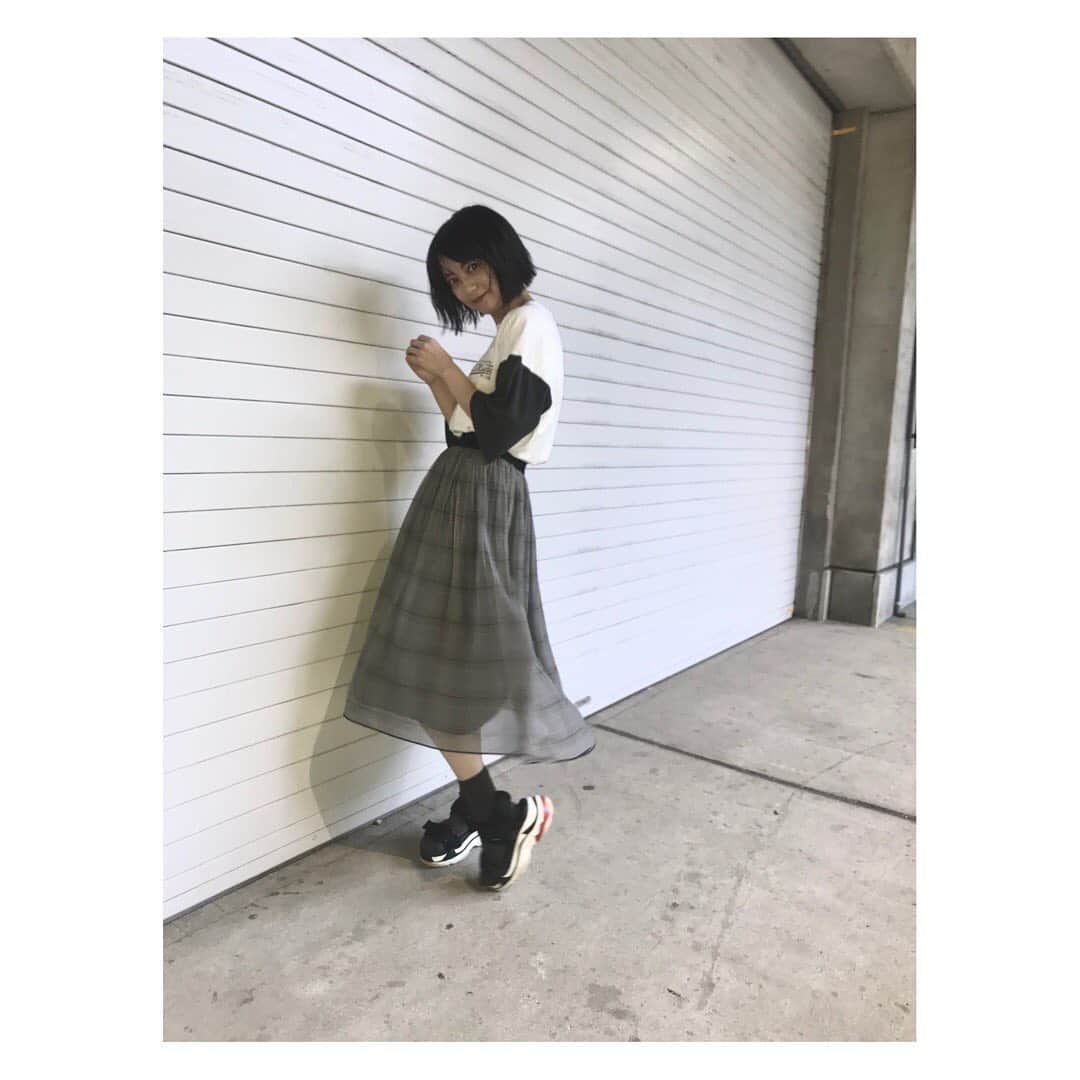 田中皓子さんのインスタグラム写真 - (田中皓子Instagram)「. スヌーピーにみえてくる🐶 . #ootd #ootdfashion #fashion #daylight #dailylook #zara #zara #ungrid #jenasis #私服 #カジュアルコーデ #カジュアルファッション #STU48 #田中皓子」9月2日 12時15分 - kouko_0616