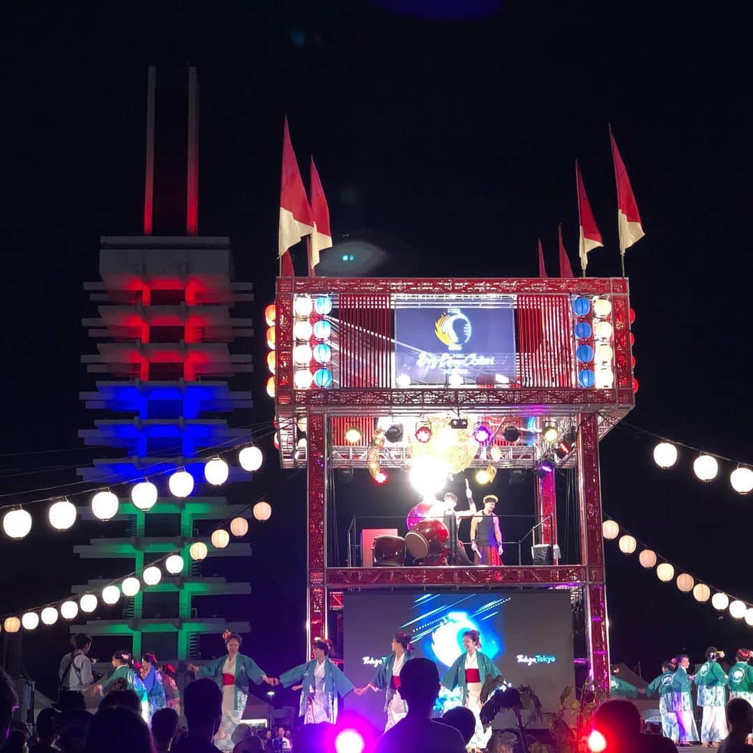 小石田純一さんのインスタグラム写真 - (小石田純一Instagram)「駒沢公園でアッパーな盆踊りやってました。  #駒沢公園 #盆踊り #bigbonodori #tokyo #夜景 #世田谷 #お祭り」9月2日 12時23分 - koishida.trendy