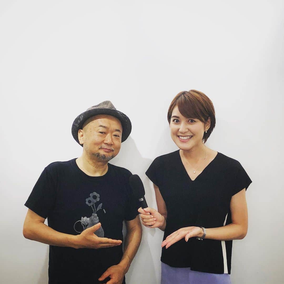 谷崎テトラのインスタグラム：「bayfm78の生放送に出演。9/21のピースデーについてお話ししました。」
