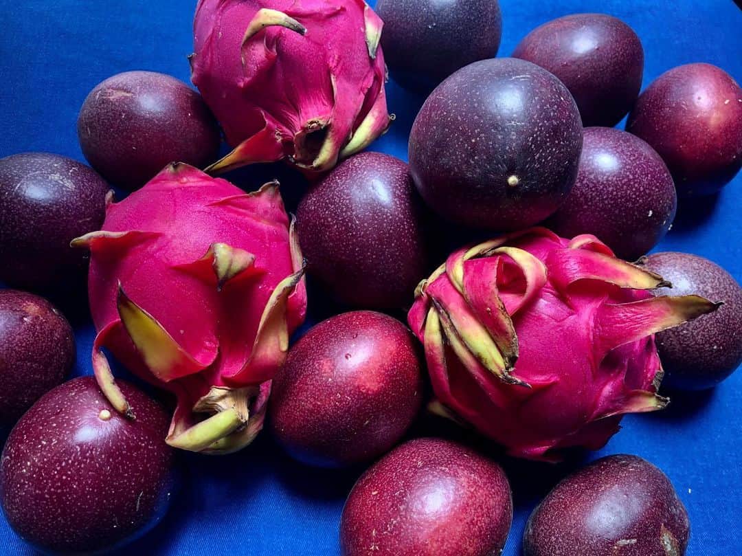 佐藤奈々子さんのインスタグラム写真 - (佐藤奈々子Instagram)「松林誠さん・由味子さん、大好きな果物をありがとうございます！うれしいです。 高知の果物と一緒に夏の終わりを楽しみます。❤️１２月の個展楽しみにしています。」9月2日 12時38分 - nanacosato