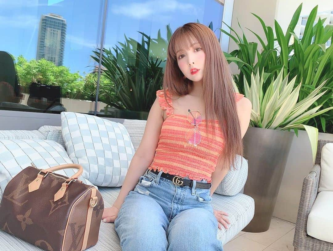 三上悠亜さんのインスタグラム写真 - (三上悠亜Instagram)「🍊🧡🌴 #夏休み #summer  #ゆあ服 #ゆあ旅」9月2日 15時37分 - yua_mikami