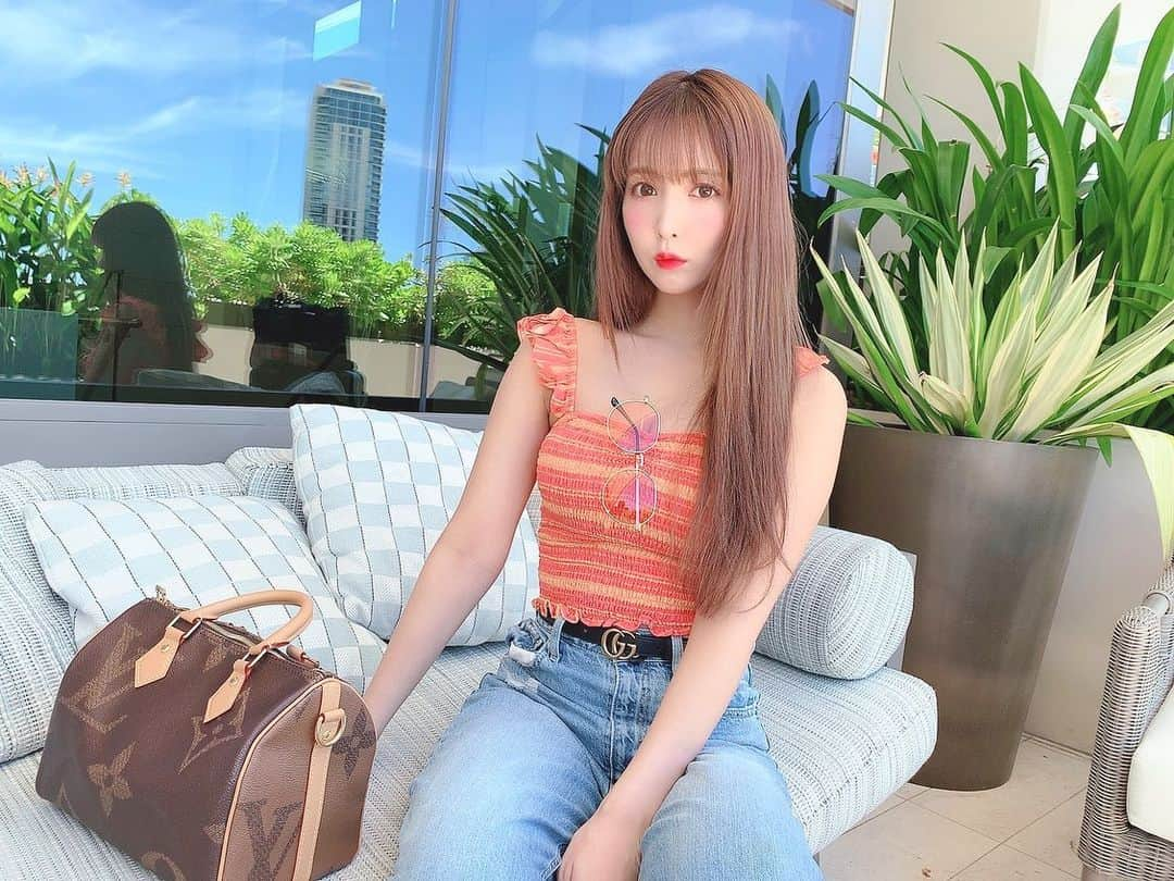 三上悠亜さんのインスタグラム写真 - (三上悠亜Instagram)「🍊🧡🌴 #夏休み #summer  #ゆあ服 #ゆあ旅」9月2日 15時37分 - yua_mikami