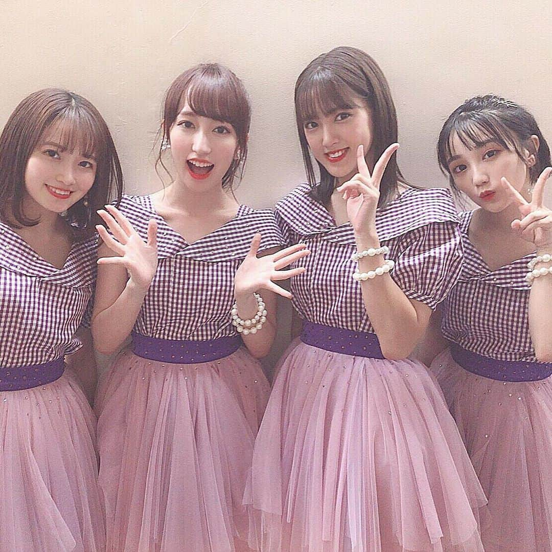 山木梨沙さんのインスタグラム写真 - (山木梨沙Instagram)「. Hello! Project 2019 SUMMER全公演が終了しました！  千秋楽はライブビューイングもあり、盛り上がりも最高潮でしたね  本編はもちろん、オープニングアクトもありがとうございました！  #country_girls #カレッジコスモス #夏色のパレット #真夏の決心」9月2日 17時46分 - risa_yamaki.official