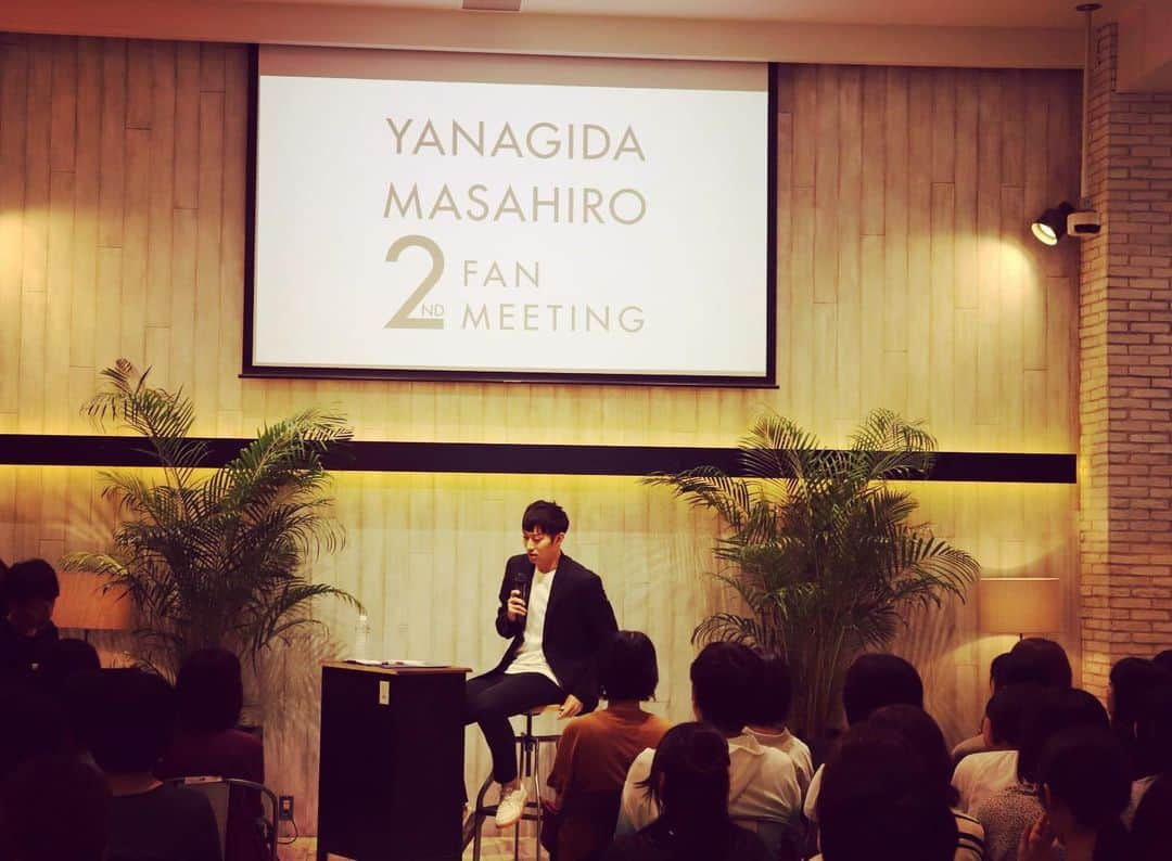 柳田将洋さんのインスタグラム写真 - (柳田将洋Instagram)「【-2nd fan meeting Sep.1st-】 国内で2回目のファンミーティング。たくさんの方に足を運んでいただき、短い時間ではありましたが、有意義で楽しい時間でした。来てくださった皆さんありがとうございました。また今回、来られなかった方も次回のファンミーティングに是非来てください😊 #ファンミーティング  #fanmeeting」9月2日 17時53分 - masahiro.8.0706