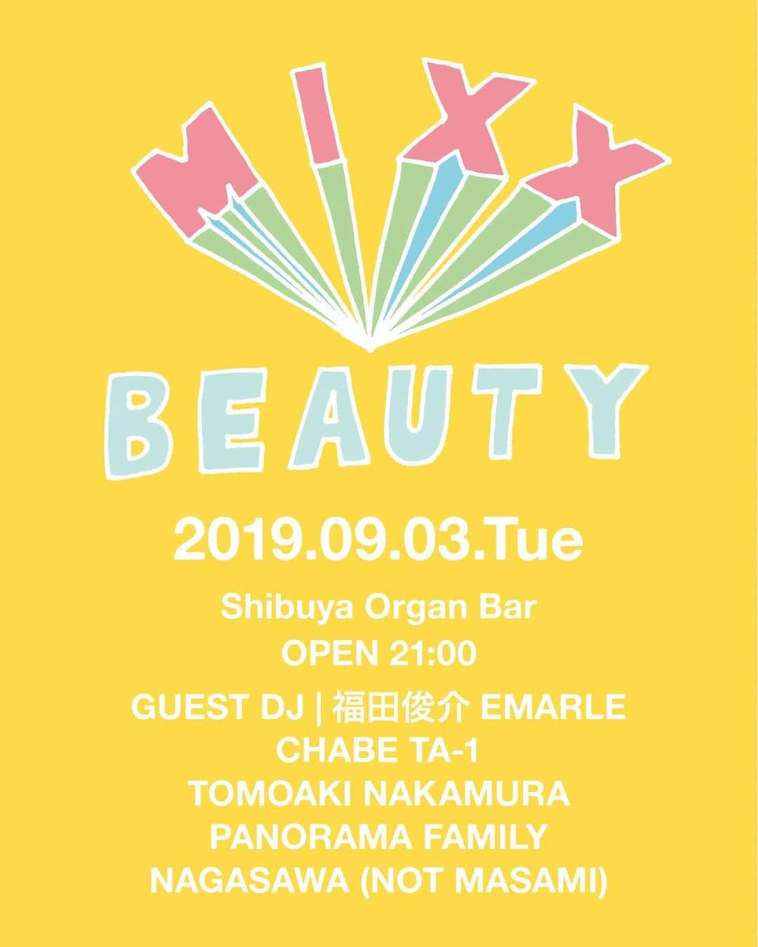 松田岳二さんのインスタグラム写真 - (松田岳二Instagram)「MIXX BEAUTY 0903(Tue) 21:00〜 明日のMIXX BEAUTYはFEELIN' FELLOWSからMixを出したお2人を迎えます！」9月2日 18時06分 - cbsmgrfc