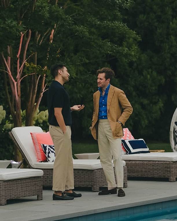 MR PORTERのインスタグラム：「As Labor Day weekend comes to a close we're asking, "do we really have to go back to work tomorrow?" 🏢#MRPORTERHamptons」
