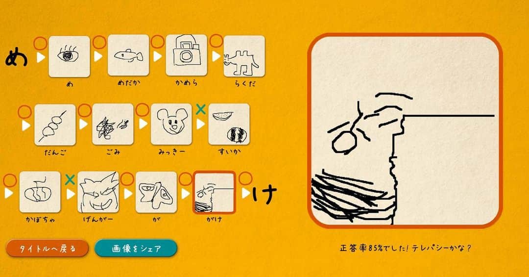 なるせのインスタグラム：「わたし、そ、いぶ、あまちゃん で書いて回した絵しりとり(じーさんは ねた) 本当に何の集まりなのかわからないけど 気を遣わないで話せるのでとても好きな人たち えっそれ 友達！？！？！？わたしには友達がいる！？！？書いててビックリ」