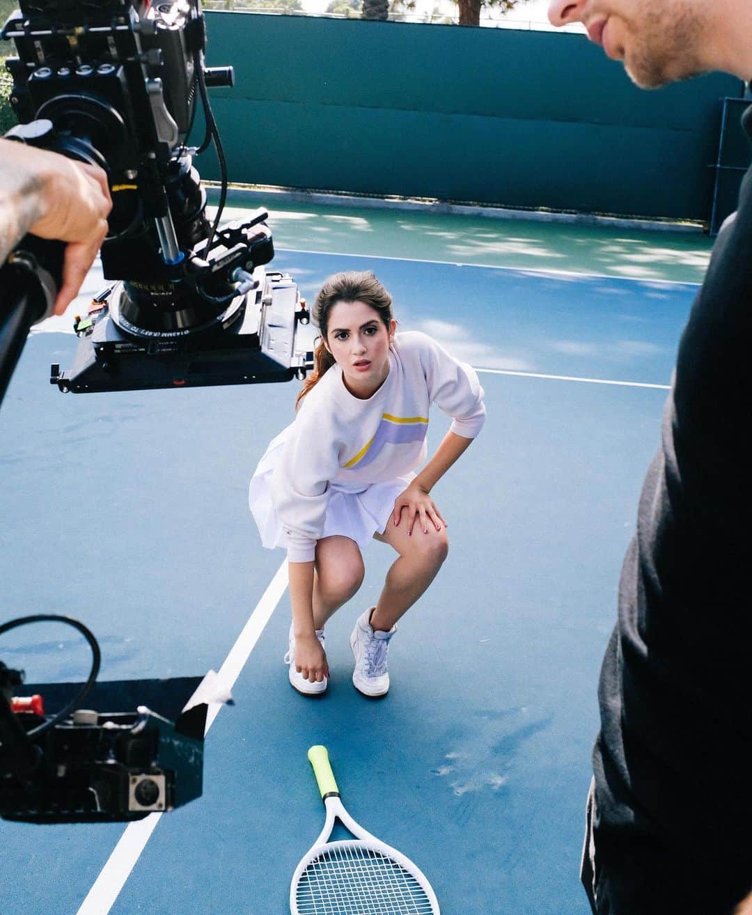 ローラ・マラノさんのインスタグラム写真 - (ローラ・マラノInstagram)「I dropped my racket」9月3日 4時07分 - lauramarano