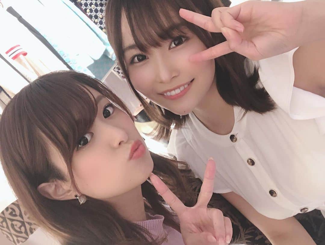 二宮ひかりさんのインスタグラム写真 - (二宮ひかりInstagram)「・ ・ ・ 実は今日、あ、昨日か！ 河合あすなさんとご飯いきました♡ ・ しゅきぴすぎた‪(*´꒳​`*) ・ ご飯もお買い物も楽しかったです♡ お話沢山聞いてくださって ありがとうございました(*¨*) ・ もう会いたいwww ・ ・ #av女優 #二宮ひかり  #にのひー  #アタッカーズ #アタッカーズ専属 #河合あすな  #しゅきぴ  #らぶみ  #デート」9月3日 4時27分 - hikari_ninomiya_