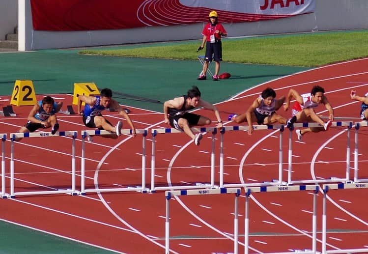 金井大旺のインスタグラム：「富士北麓ワールドトライアル #1351 #110mh #山梨合宿 #景色 #mizuno #mizunotrackclub #roadtodoha」