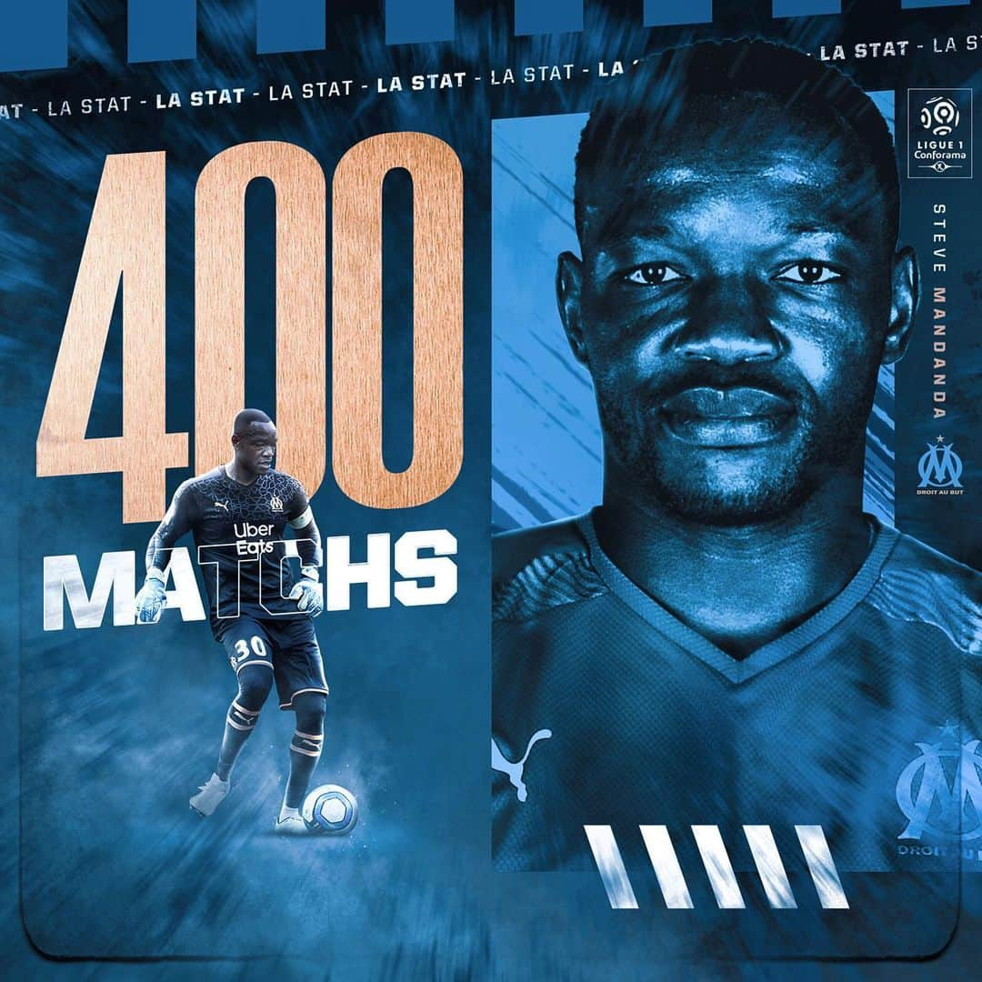 リーグ・アンさんのインスタグラム写真 - (リーグ・アンInstagram)「🧤 Un 400e match dans l'élite fêté par un 130e clean sheet avec l'@olympiquedemarseille 💪 ! #OMASSE (1-0)  @stevemandanda1 est le 2e gardien en activité ayant disputé le plus de rencontres de @ligue1conforama 🥈  Félicitations Steve 👏 ! • • #Ligue1Conforama #SteveMandanda #Mandanda #IlFenomeno #OM #OlympiqueDeMarseille #OrangeVelodrome #Marseille」9月2日 20時47分 - ligue1ubereats