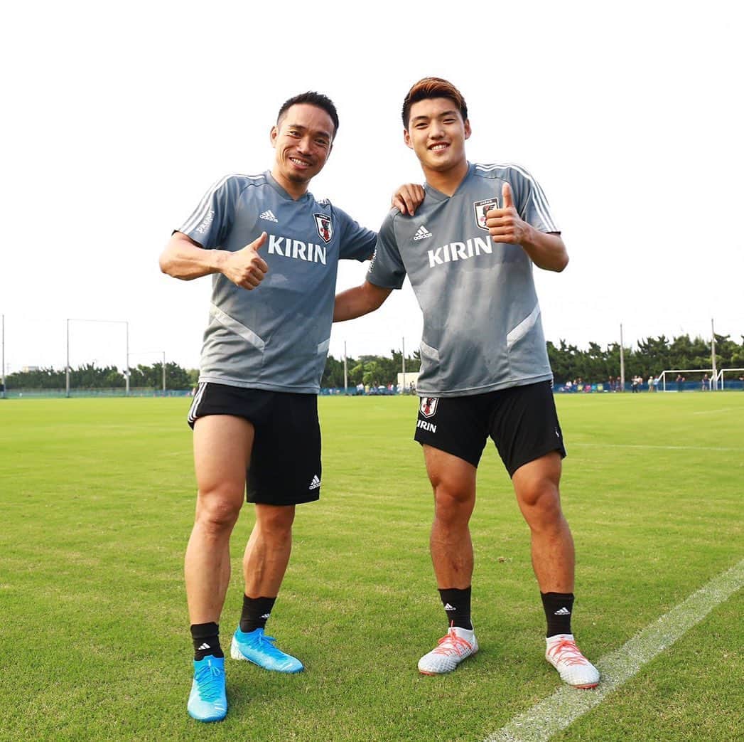 堂安律さんのインスタグラム写真 - (堂安律Instagram)「Good to be back💯💪 #jfa #japan #nationalteam」9月2日 21時06分 - doanritsu