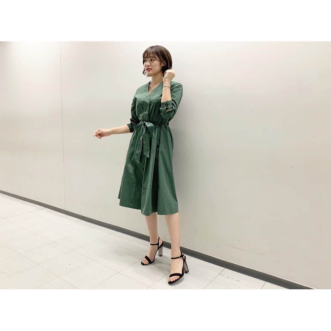 のインスタグラム：「❤︎ #名医のthe太鼓判 の放送日でした！見てくれた皆さん、ありがとうございました☺️ . . いいこと、悪いこと 色々わかった！ 主にわるいこと🤦‍♀️🤣 . . 衣装👗 #BouJeioud #ブージュルード  #ワンピース #さくら野」