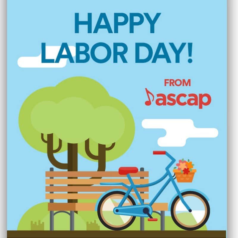 ASCAPさんのインスタグラム写真 - (ASCAPInstagram)「Happy #LaborDay! Here’s to all of our hard-working members who contribute so much to our lives with their music, today and every day.」9月2日 22時28分 - ascap