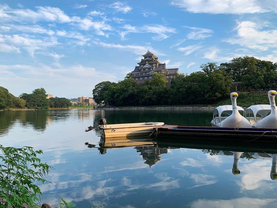 高木琢也さんのインスタグラム写真 - (高木琢也Instagram)「日本三名園 岡山後楽園🌳🌳 鏡みたいじゃね？ この庭綺麗だったなー😍💙 #日本三名園 #岡山後楽園 #庭 #寄り道」9月2日 22時57分 - takagi_ocean