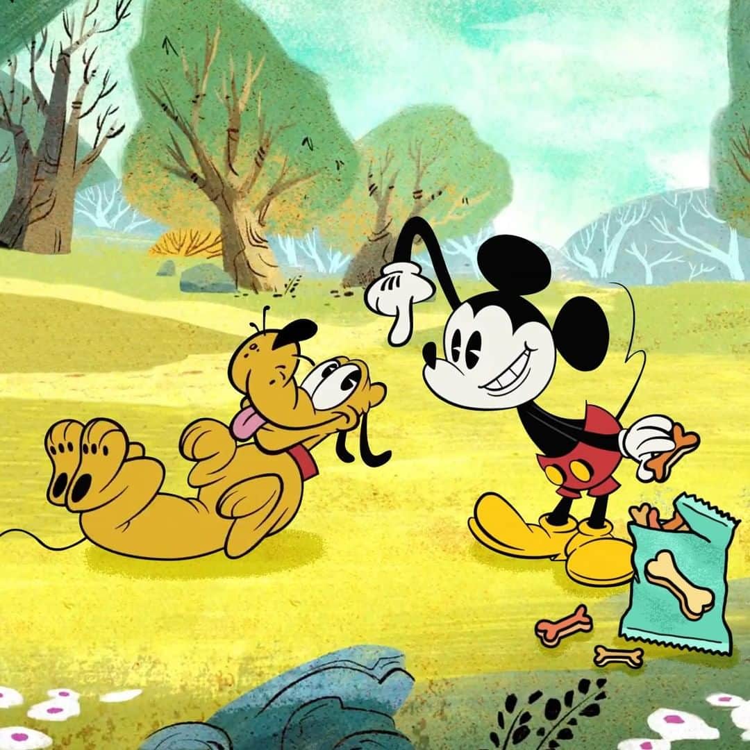 ミッキーマウスさんのインスタグラム写真 - (ミッキーマウスInstagram)「Pluto is on a roll! Drop a 🦴 to give him a treat. #DogsOfInstagram」9月2日 23時00分 - mickeymouse