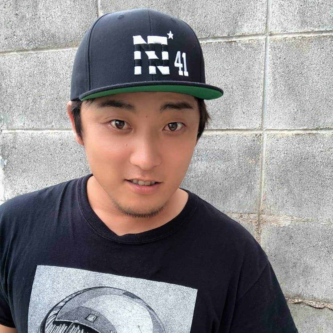 高橋聡文さんのインスタグラム写真 - (高橋聡文Instagram)「湊川さんにナンバー41キャップ🧢作ってもらいました🙇 お気に入り🥰 ２枚目の写真もお気に入り🥰  #cap #ありがとうございます  #snapchats」9月2日 23時25分 - akifumi0529