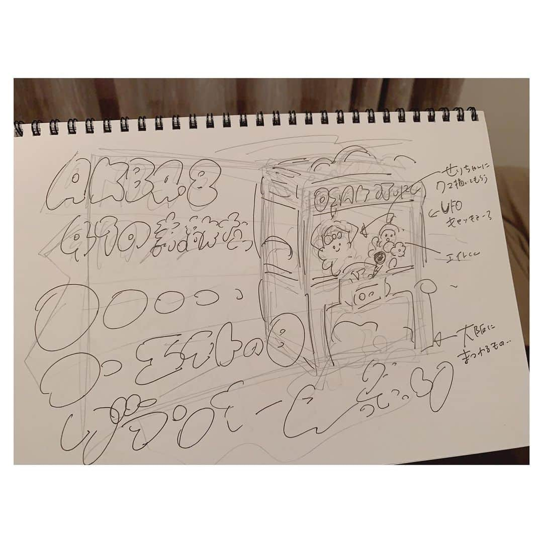 岡部麟さんのインスタグラム写真 - (岡部麟Instagram)「こんなの描いてた #チーム8 #8の日 #ラフ画 #下描き」9月2日 23時53分 - beristagram_1107