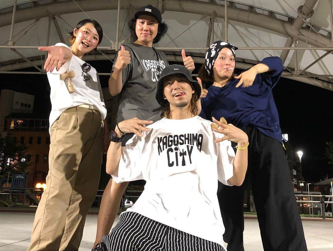 ZOOMADANKEさんのインスタグラム写真 - (ZOOMADANKEInstagram)「Huge thanks to Kagoshima city. @bounce_kagoshima @takako827 @kazuki_tashiro @__88.11.23__  #zoomadanke #kodaman #Kagoshimacity #kagoshima #aldies #bouncekagoshima #kendama #けん玉 #ずーまだんけ #鹿児島」9月3日 1時23分 - zoomadanke