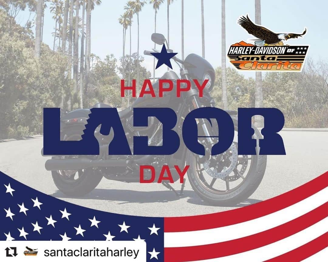 ロバート・パトリックさんのインスタグラム写真 - (ロバート・パトリックInstagram)「#Repost @santaclaritaharley with @make_repost ・・・ Happy Labor Day ! 🔧🔧🔧⁠ ⁠ ⁠ ⁠ ⁠ ⁠ ⁠ ⁠  #harleydavidson #motorcycle #chopper #harley #santaclaritaharley #bikerowned #bikeroperated #supportyourlocaldealer #experiencetheadventure」9月3日 1時33分 - ripfighter