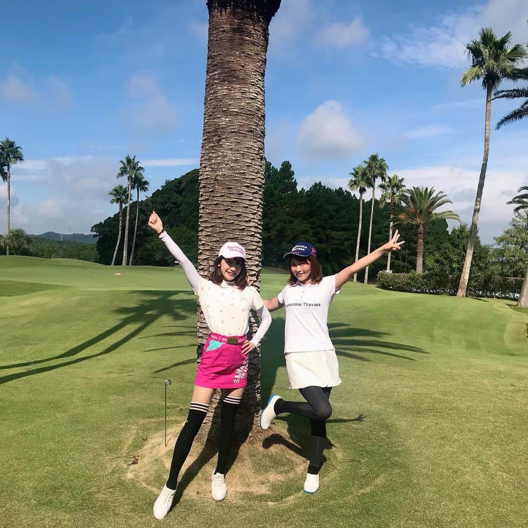 のインスタグラム：「本日ゴルファナカップ⛳️はるちゃんも一緒にゴルフ嬉しい♡ #ladiesgolf #golfhotties #golfbabes #golflife #golfstagram #japanesegirl #model #lovegolf #girlswhogolf #cute #golfer #ゴルフ #ゴルフ大好き #golfholic #instagolf  #高尔夫球 #골프 #ゴルフコーデ  #ゴルフ #golf #instagolf #ゴルフ女子 #golfer #golfgirl #golflife #ladiesgolf #golfstagram #lovegolf」