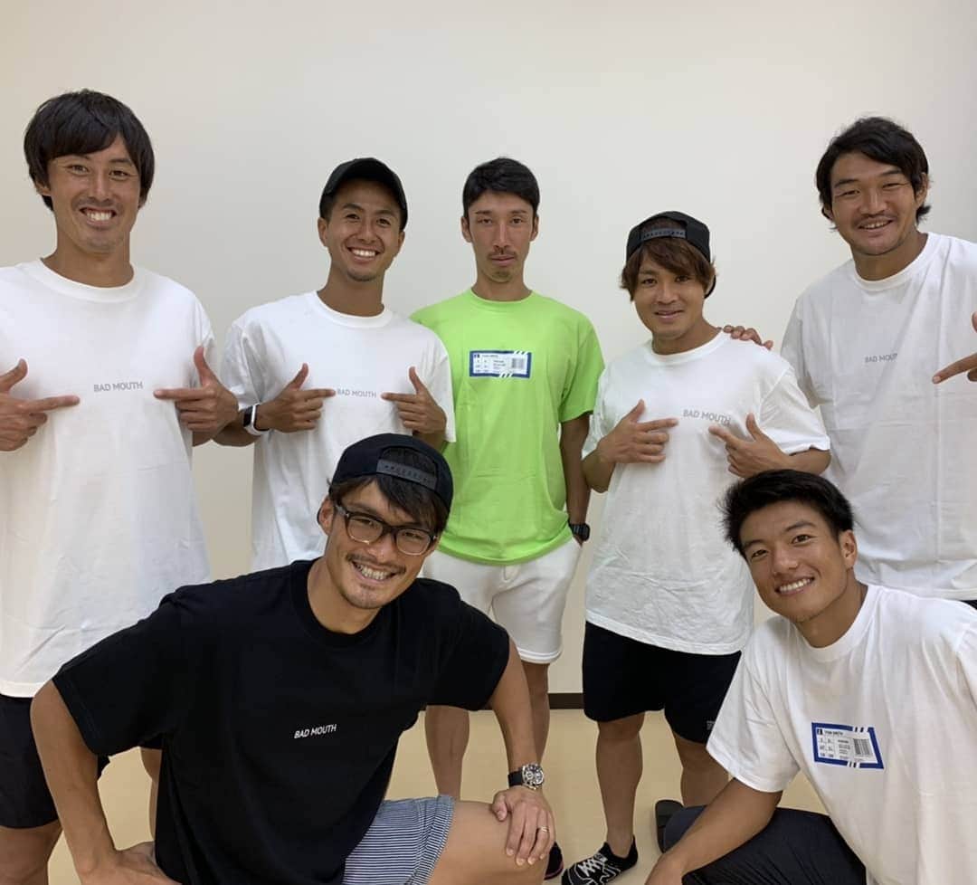 福田俊介さんのインスタグラム写真 - (福田俊介Instagram)「イケてるTシャツ BAD MOUTH！！ @badmouthworld #badmouth」9月3日 13時27分 - shunsukefukuda28